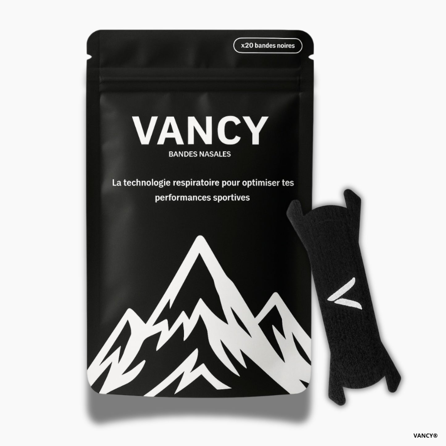 Pack 20 Bandes Nasales Sport - Vancy®