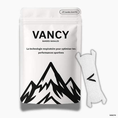 Pack 20 Bandes Nasales Sport - Vancy®